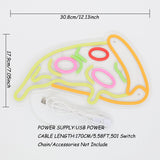 TONGER® Pizza Wall LED Neon Sign Light