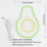 TONGER® Avocado Wall LED Neon Sign Light