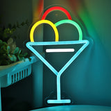 TONGER® Ice Cream Wall LED Neon Sign Light