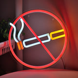 TONGER® No Smoking Wall LED Neon Sign Light