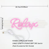 TONGER® Relax Wall LED Neon Sign Light