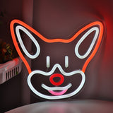TONGER® Corgi Puppies Dogs Wall LED Neon Sign Light
