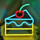 TONGER® Cherry Cake Wall LED Neon Sign Light