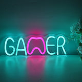 TONGER® GAMER Wall LED Neon Sign Light