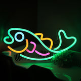 TONGER® Fish Wall LED Neon Sign Light