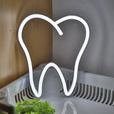 TONGER® Teeth Dental Wall LED Neon Sign Light