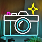 TONGER® Cool Camera Wall LED Neon Sign Light