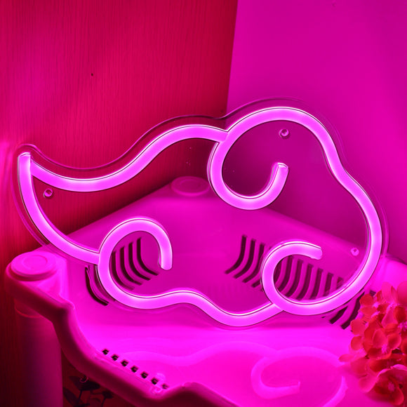 TONGER® Pink Cloud Wall LED Neon Sign