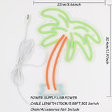 TONGER® Palm Tree Wall LED Neon Sign Light