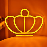 TONGER® Crown Wall LED Neon Sign Light