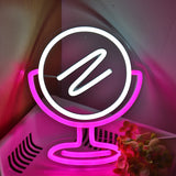 TONGER® Mirror Wall LED Neon Sign Light