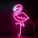 TONGER® Flamingo Wall LED Neon Sign Light