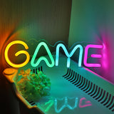 TONGER® GAME Wall LED Neon Sign Light