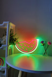 Watermelon Wall LED Neon Sign Light, Can be hang on the wall,Powered by USB