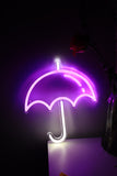 Umbrella Wall LED Neon Sign Light, Can be hang on the wall,Powered by USB