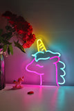 Unicorn LED Neon Sign Light, Can be hang on the wall,Powered by USB