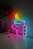 Unicorn LED Neon Sign Light, Can be hang on the wall,Powered by USB