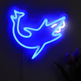 TONGER® Shark Wall LED Neon Sign Light