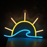 TONGER® Sun Wave Wall LED Neon Sign Light