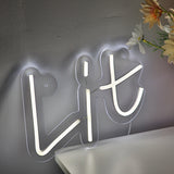 TONGER® Lit Wall LED Neon Sign Light