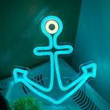 TONGER® Anchors Wall LED Neon Sign Light