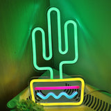 TONGER® Cactus LED Neon Sign Light