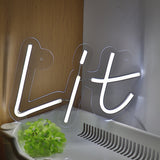 TONGER® Lit Wall LED Neon Sign Light