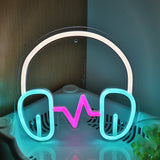 TONGER® Earphone Wall LED Neon Sign