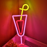 TONGER® Cocktail LED Neon Sign Light