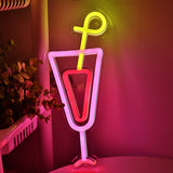 TONGER® Cocktail LED Neon Sign Light