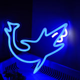 TONGER® Shark Wall LED Neon Sign Light