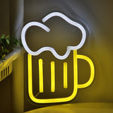 TONGER® Beer Cup Wall LED Neon Sign Light