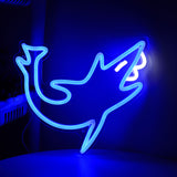 TONGER® Shark Wall LED Neon Sign Light