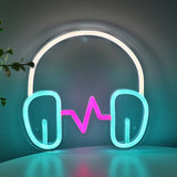 TONGER® Earphone Wall LED Neon Sign