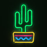 TONGER® Cactus LED Neon Sign Light