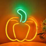 TONGER® Pumpkin Wall LED Neon Sign