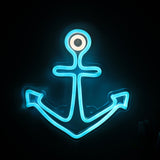 TONGER® Anchors Wall LED Neon Sign Light