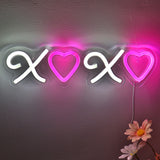TONGER® XOXO Wall LED Neon Sign Light