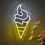 TONGER® Ice Cream Wall LED Neon Sign Light