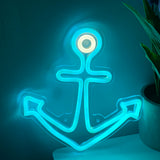 TONGER® Anchors Wall LED Neon Sign Light