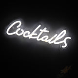 TONGER® Cocktails Wall LED Neon Sign Light