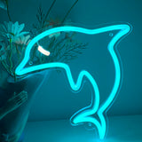 TONGER® Dolphin Wall LED Neon Sign Light