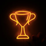 TONGER® Champion Trophy Cup Wall LED Neon Sign Light