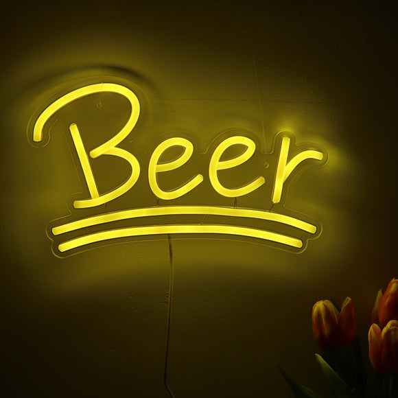 TONGER® Beer Wall LED Neon Sign
