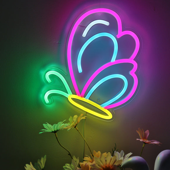 TONGER® Butterfly Wall LED Neon Sign