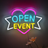 TONGER® Open Event Wall LED Neon Sign