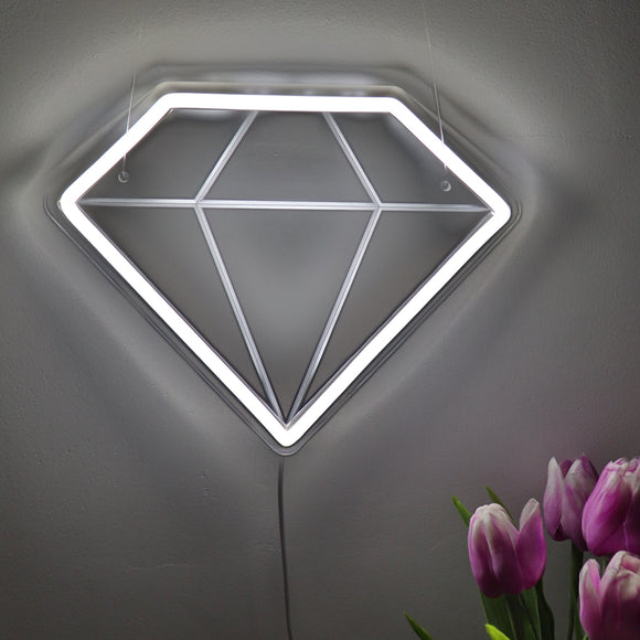 Diamond Wall LED Neon Sign