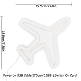 TONGER® Plane Wall LED Neon Sign Light