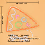 TONGER® Pizza Wall LED Neon Sign Light