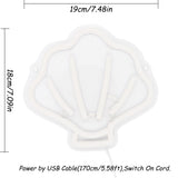 TONGER® Shell Wall LED Neon Sign Light